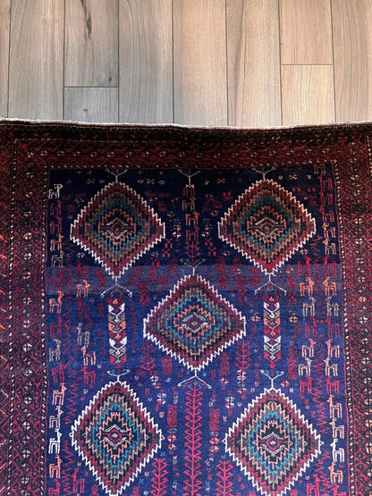 Persian Zabol Rug | 5' 3" x 3