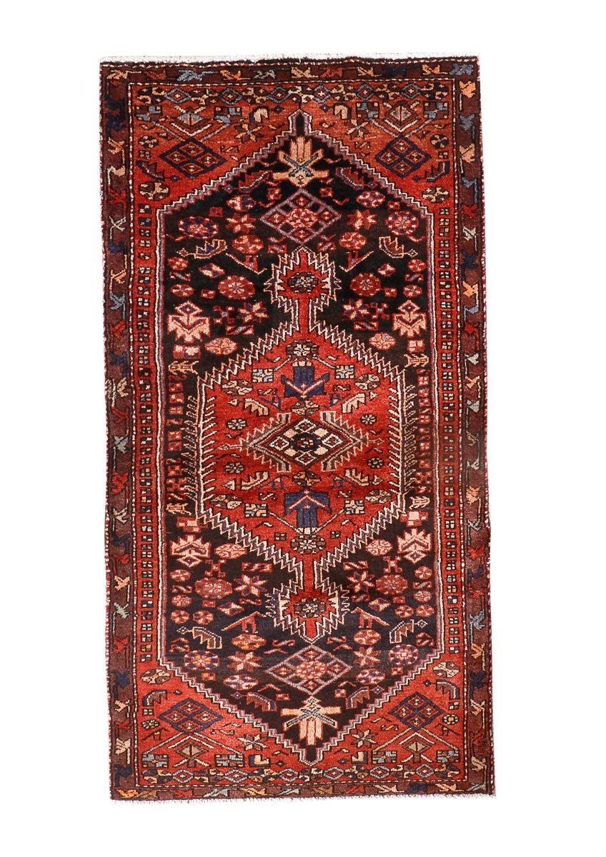 Persian Zanjan Rug | 3' 1” x 6' 5"
