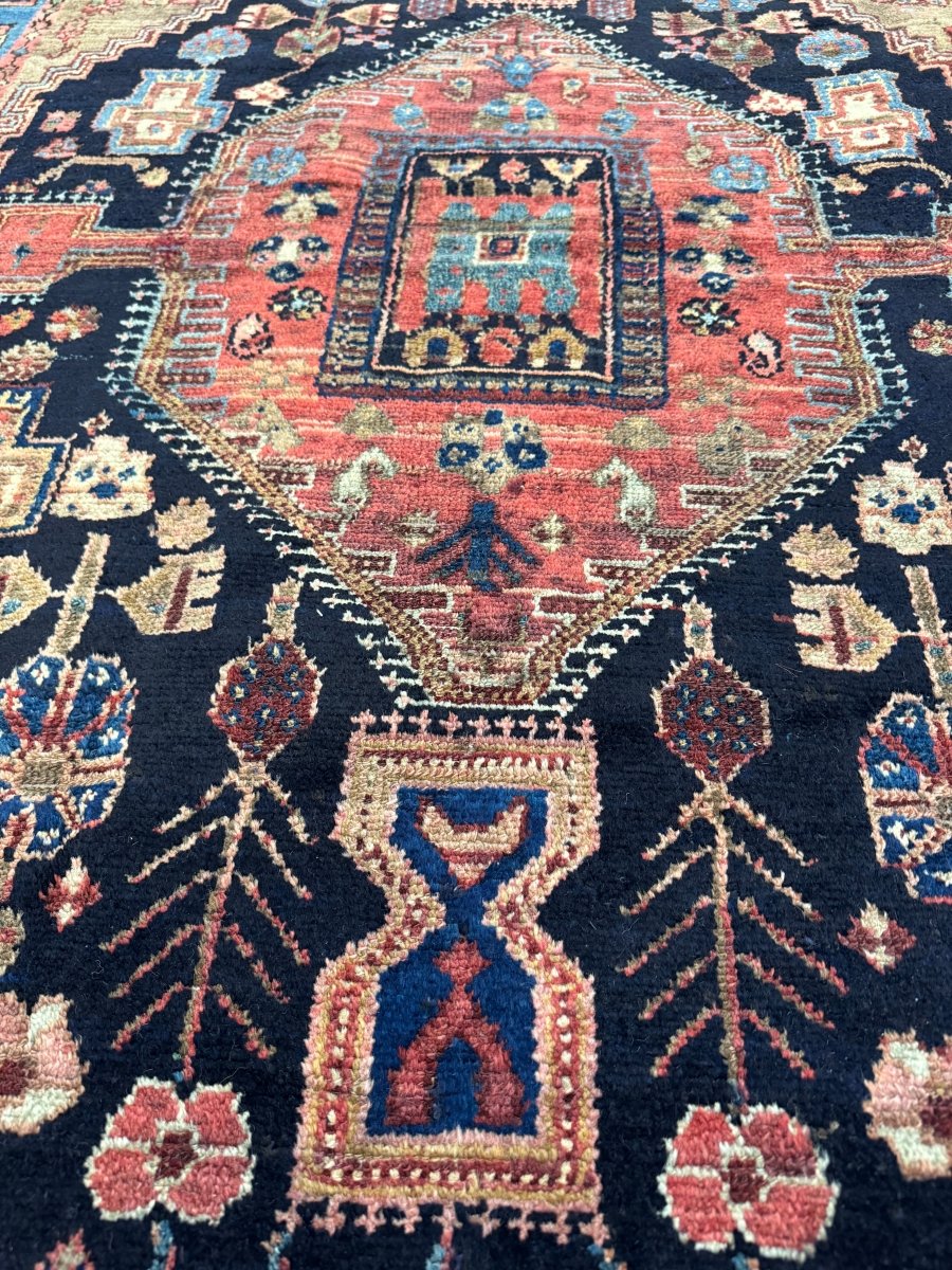 Persian Zanjan Rug | 4' x 6' 5"