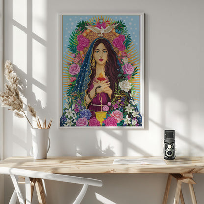 Wall art Mother Mary / Mary Magdalen