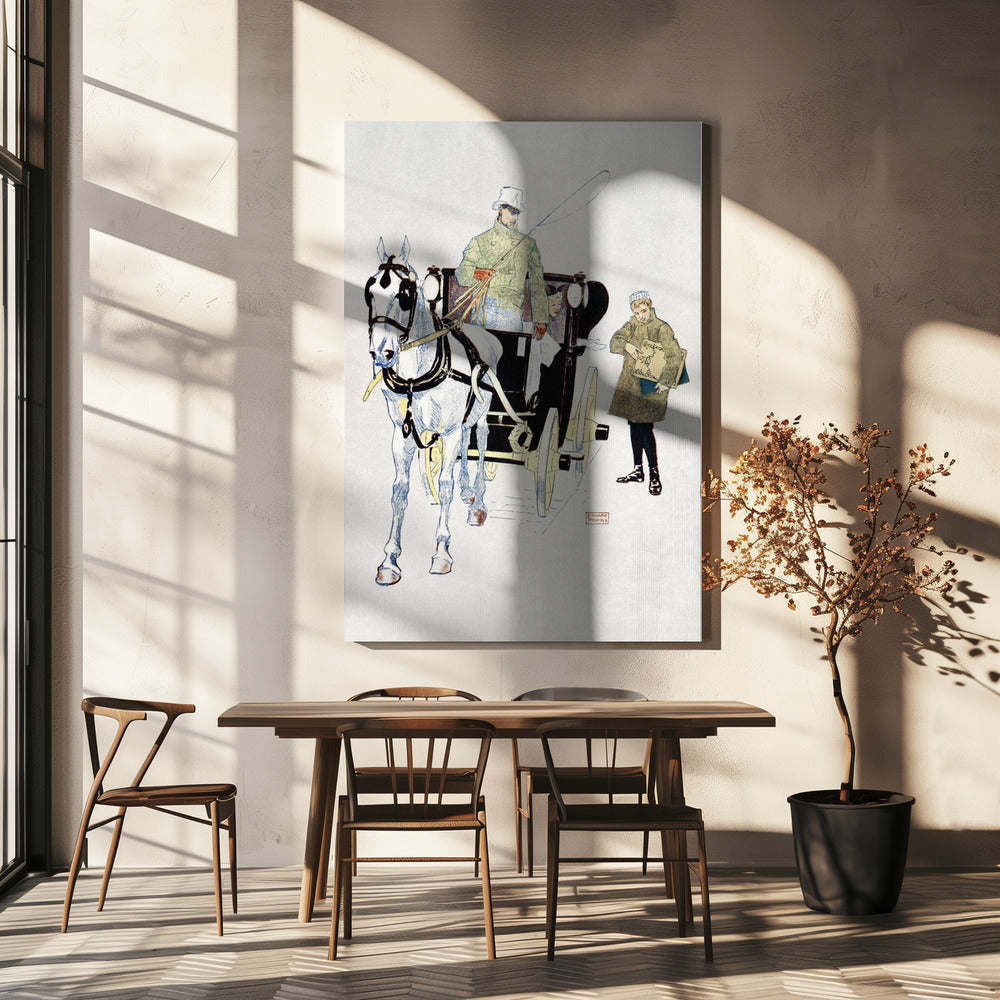 Wall art Vintage Carriage (1893)