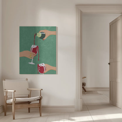 wall Art Cheers Girls