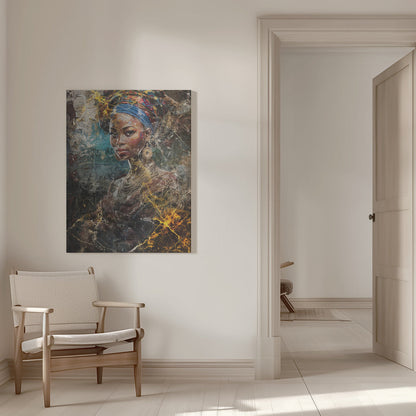 Wall art African Art Illustration Wallart 067