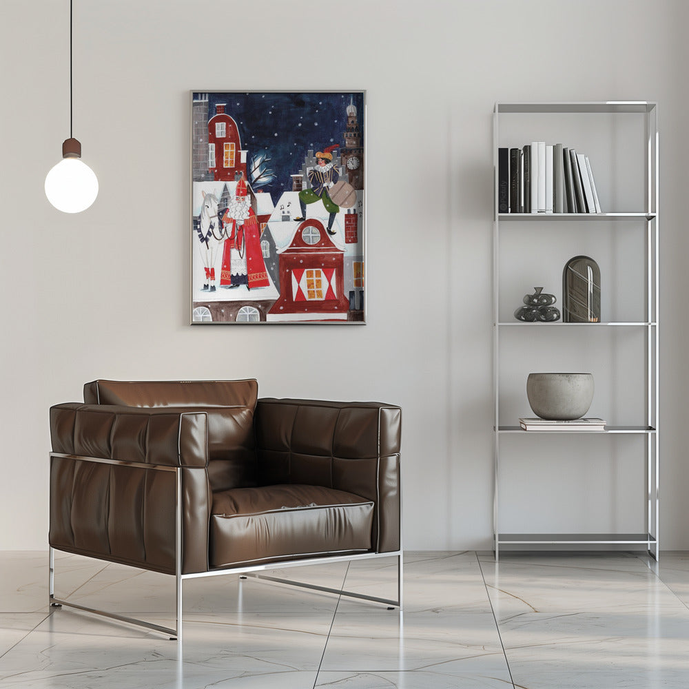 Wall art Saint Nicholas Canvas Print