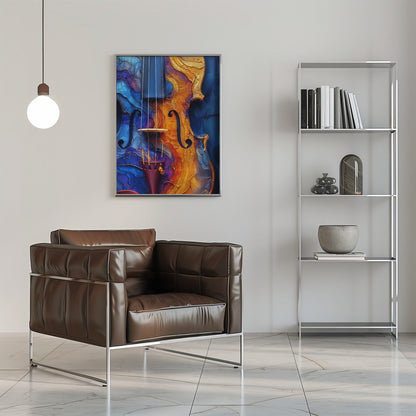 Wall art Music Violin 2 Canvas Print