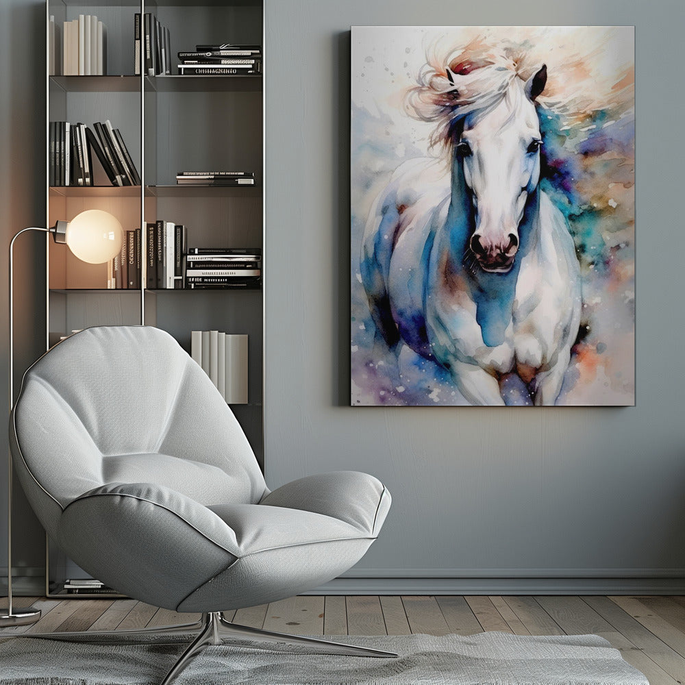 Watercolor Horse (1)