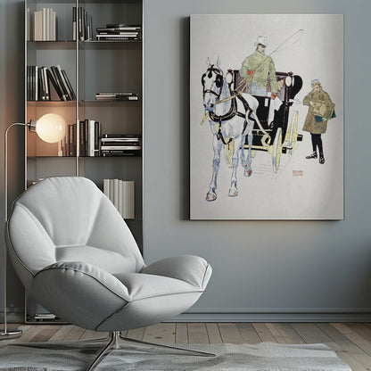 Wall art Vintage Carriage (1893)