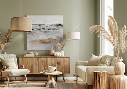 Wall Art August No3 Abstract Waves