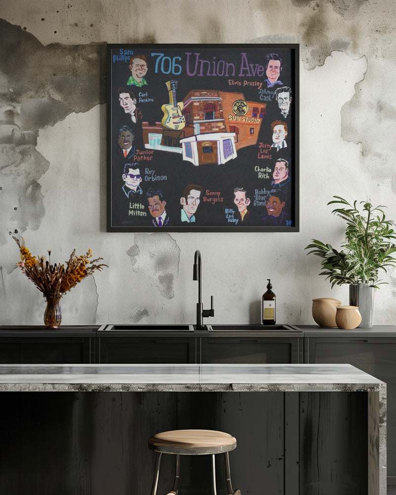 Wall art 706 Union Canvas Print