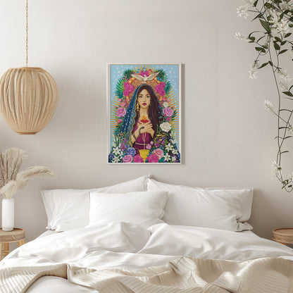 Wall art Mother Mary / Mary Magdalen