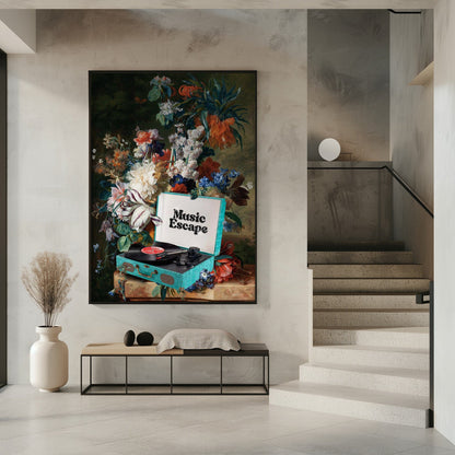 Wall art Music Escape Canvas Print