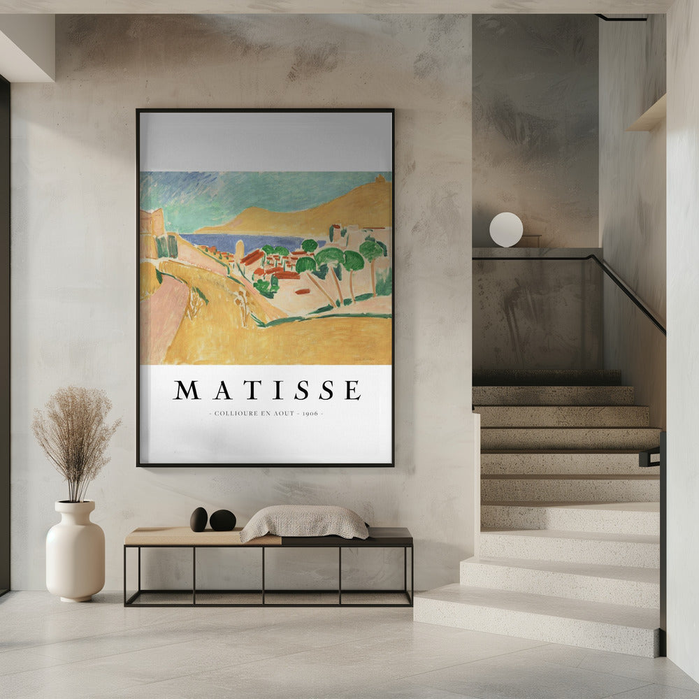 Wall art Collioure En Aout