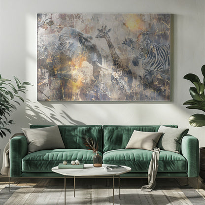 Wall art African Art Illustration Wallart 114