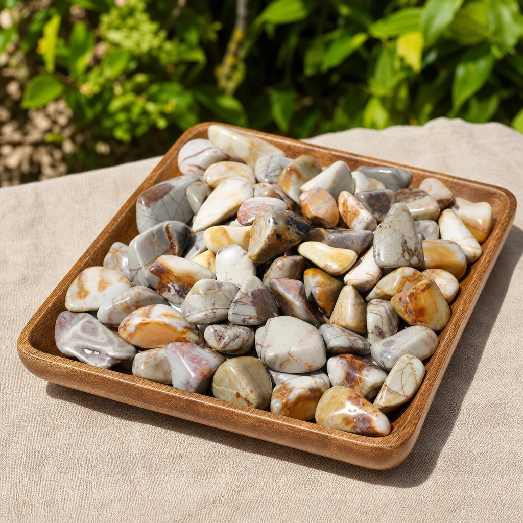 Polychrome Jasper Tumbled Stones