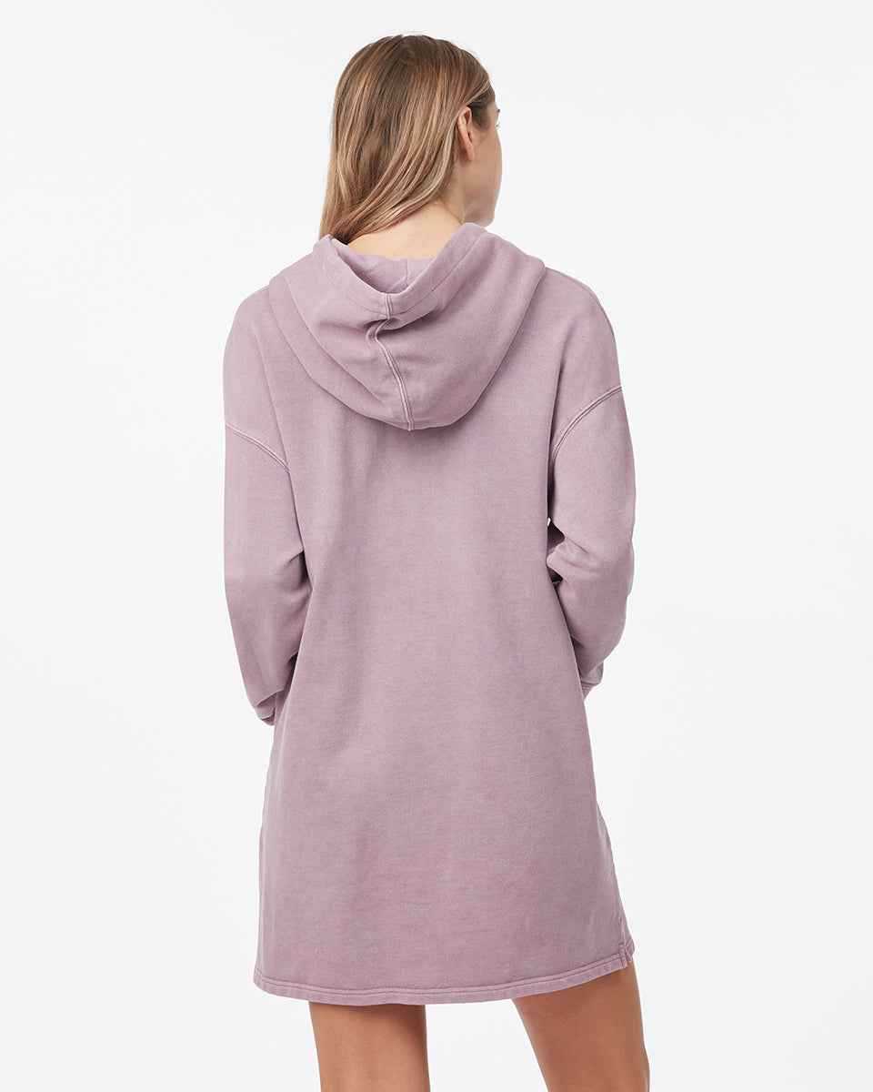 Organic Cotton French Terry Hoodie Dress