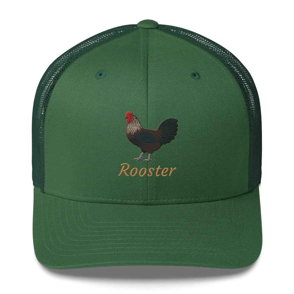 Rooster EMB Trucker Cap