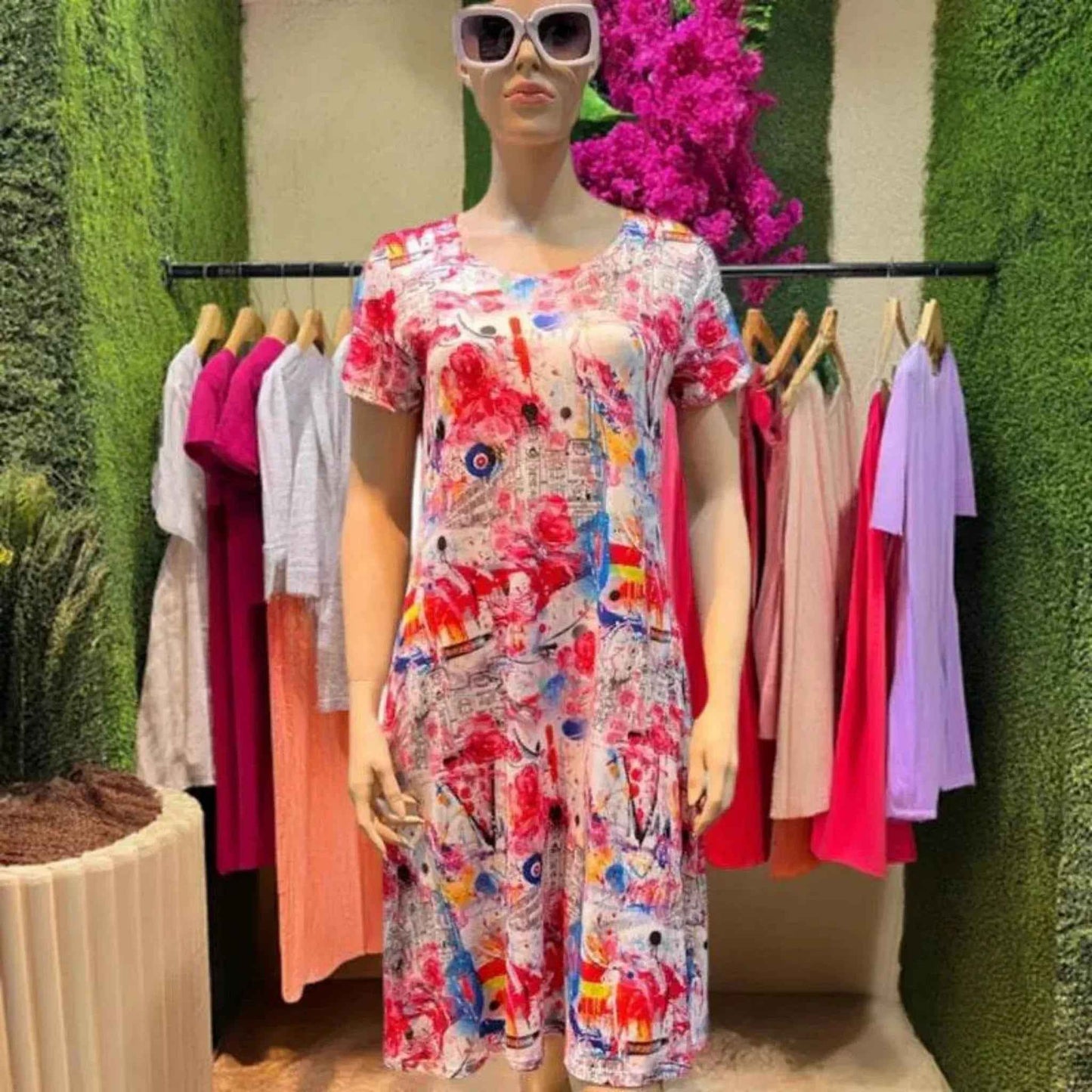 Robe coloré