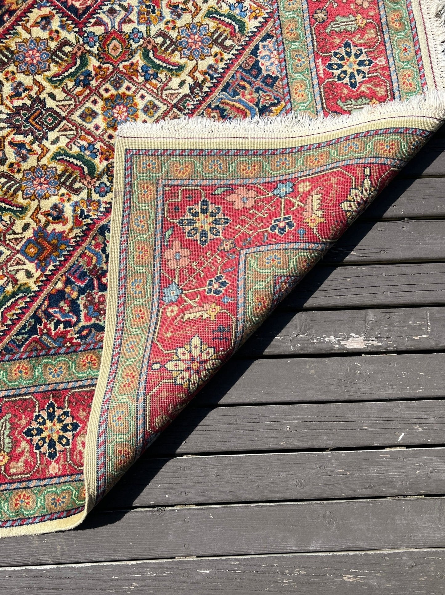 Romanian Tabriz Rug | 7' 4" x 10' 10"