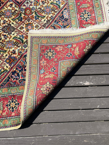 Romanian Tabriz Rug | 7' 4" x 10' 10"