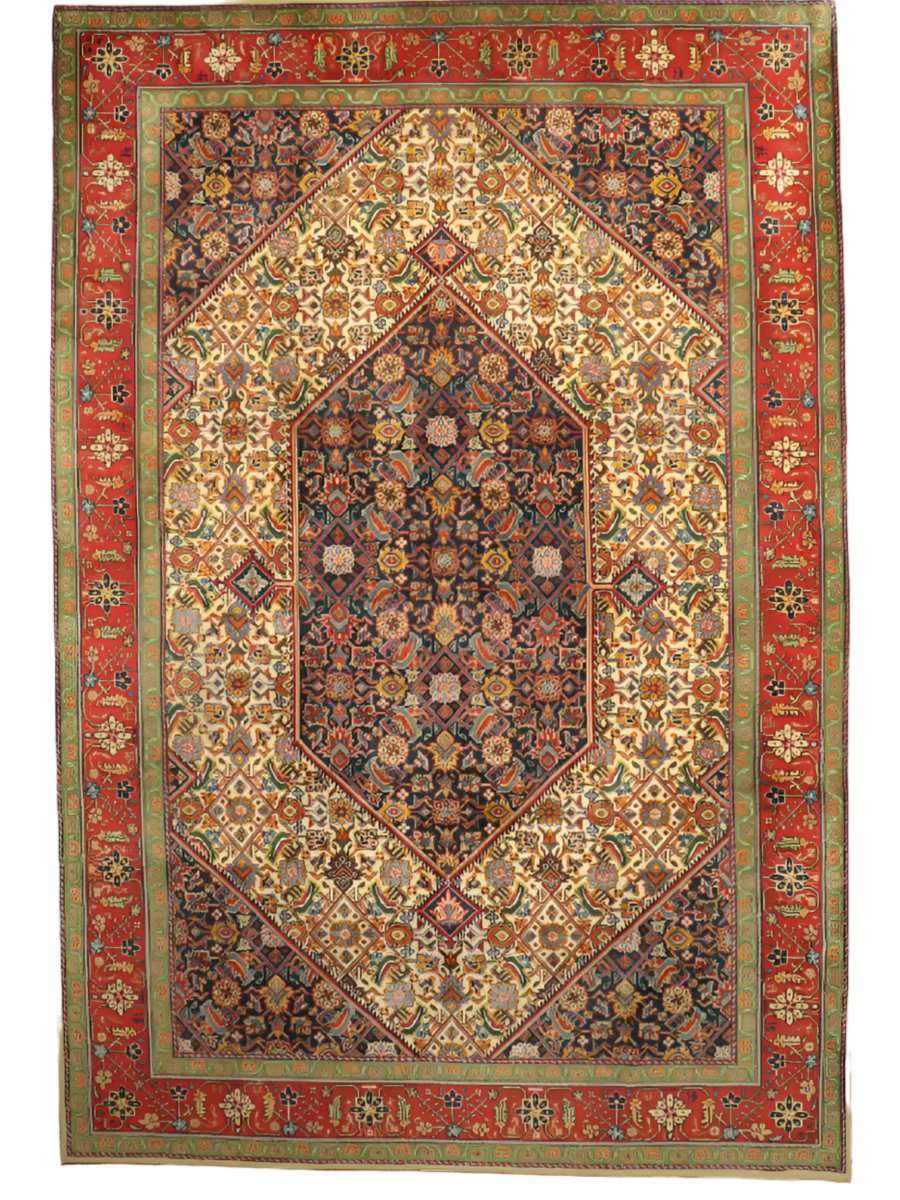 Romanian Tabriz Rug | 7' 4" x 10' 10"