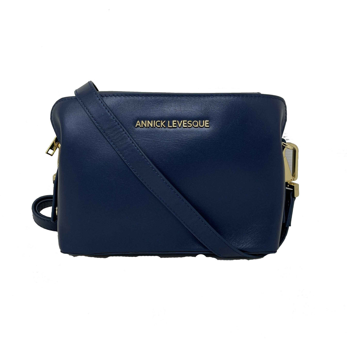 Sac à main deux en un, bleu Marine | Clarence - PRÉCOMMANDE