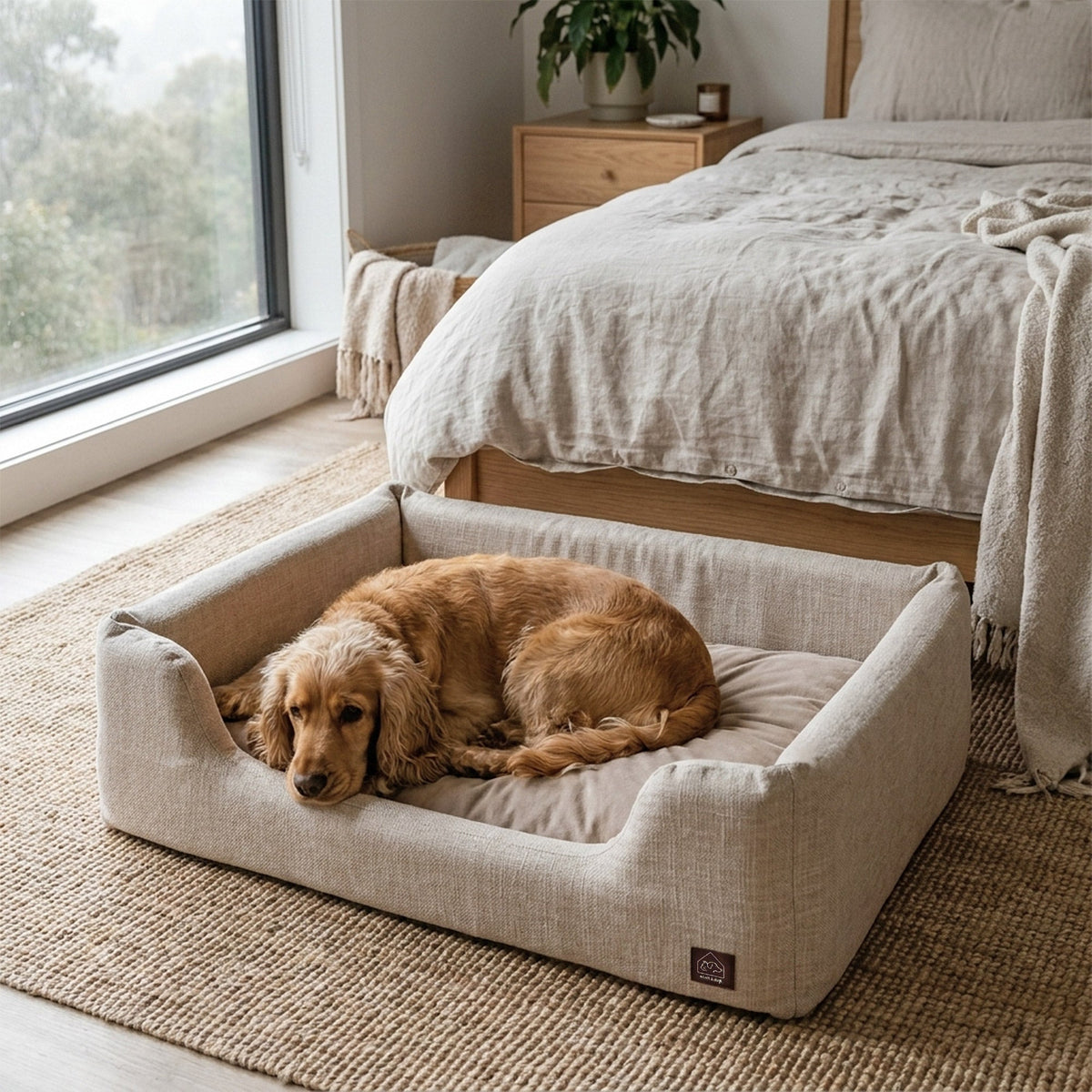sansa modern pet bed