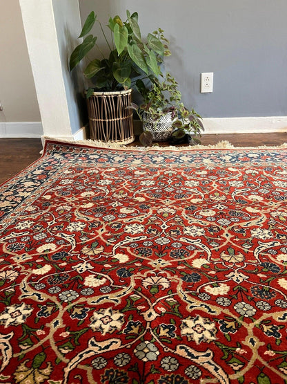Signed Hereke rug|7’1”x4’8”