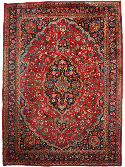 Signed Persian Mashad Rug | 8' 3" x 11' 7"