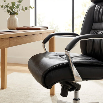 Sintra Full-Grain Leather Office Chair