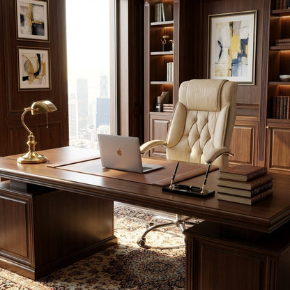 Siracusa Premium Leather Office Chair