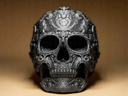 Ornate Skull - Gothic Skull Series