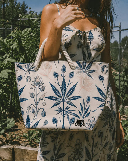 Soft Sativa Hemp Rope Tote Bag