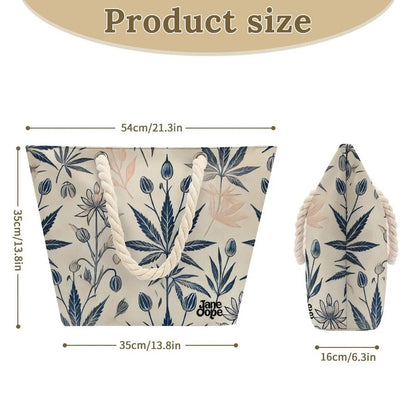 Soft Sativa Hemp Rope Tote Bag