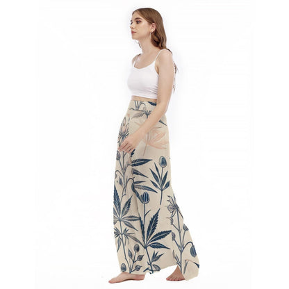 Soft Sativa Wide Leg Trousers