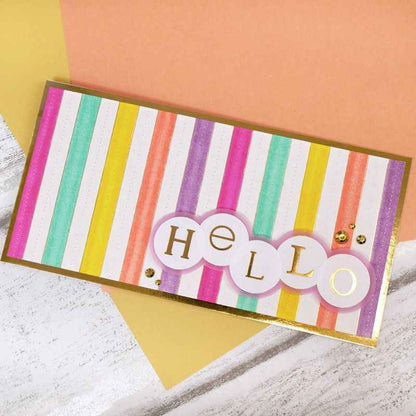 Stickables Self-Adhesive Letter Coins - Essential Colours