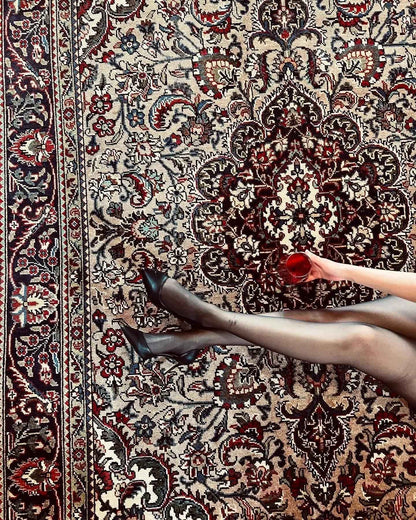 Persian Tabriz Rug | 9’ 5” x 6’ 4”