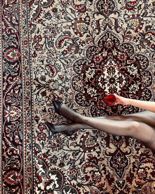 Persian Tabriz Rug | 9’ 5” x 6’ 4”
