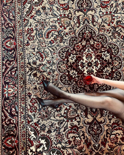 Persian Tabriz Rug | 9’ 5” x 6’ 4”