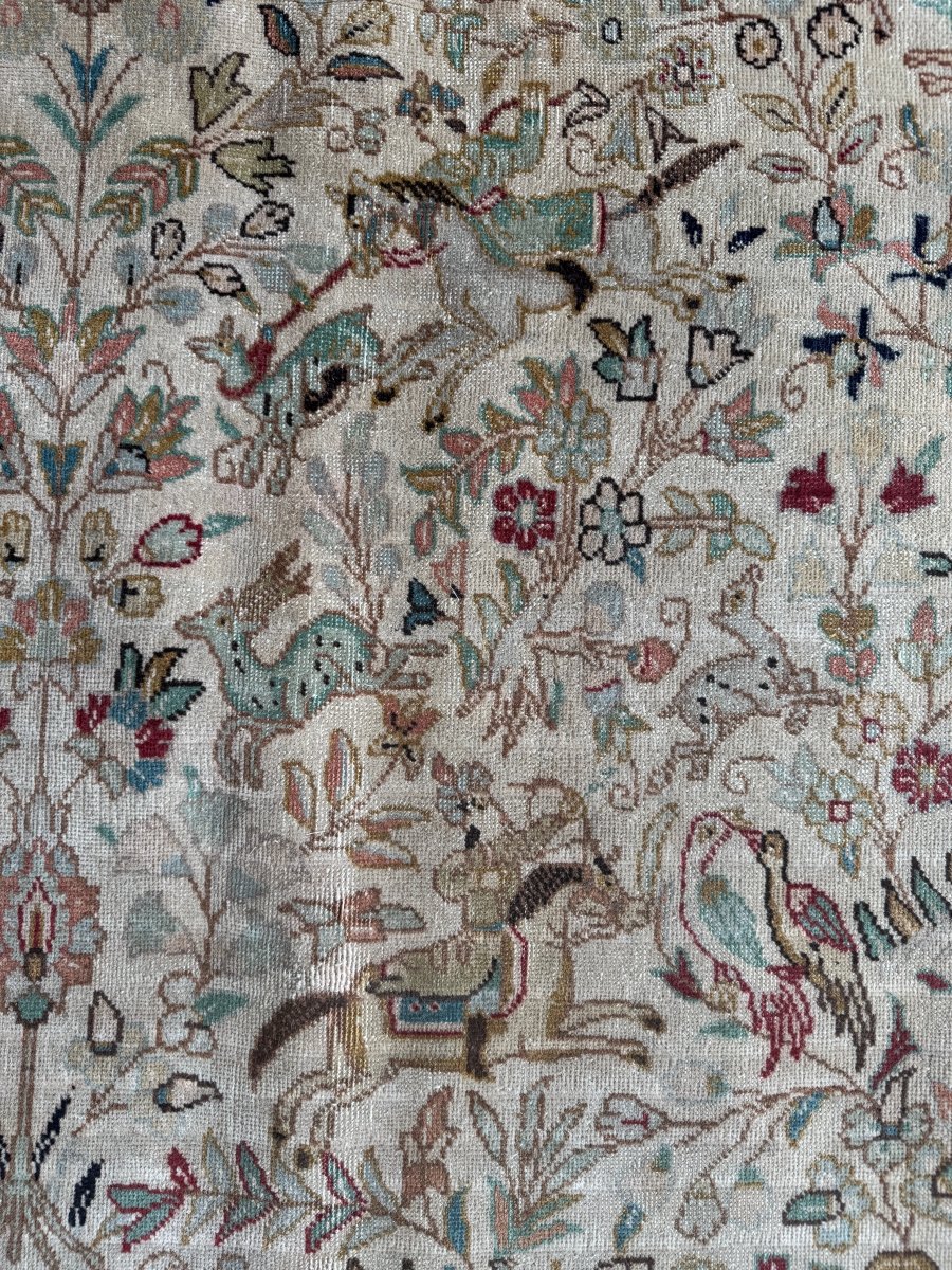 Tabriz Tabatabai Rug | 7' 4" x 13' 1"