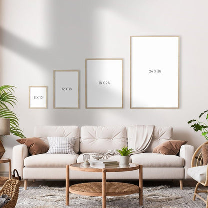 Amur Tigers - wildlife art print - collaboration with  La Fondation du Zoo de Granby