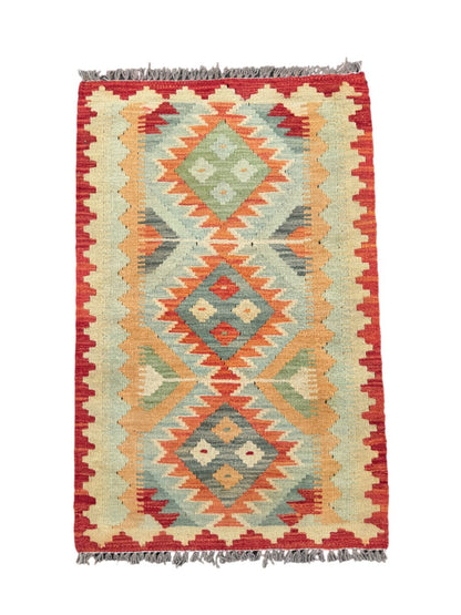 Tiny Afghan Kilim | 2' x 3'