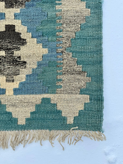 Tiny Persian Qashqai Kilim | 2' 1" x 2' 8"