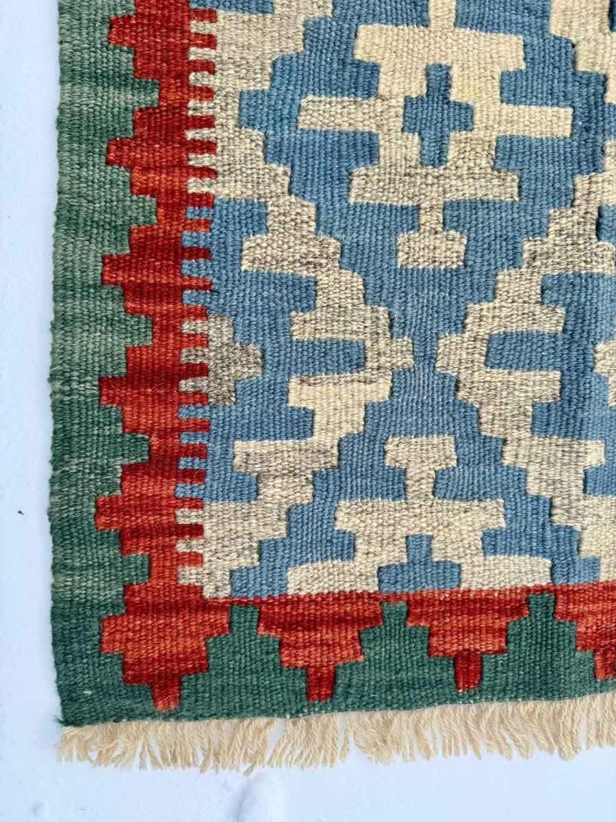 Tiny Persian Qashqai Kilim | 2' x 2' 11"