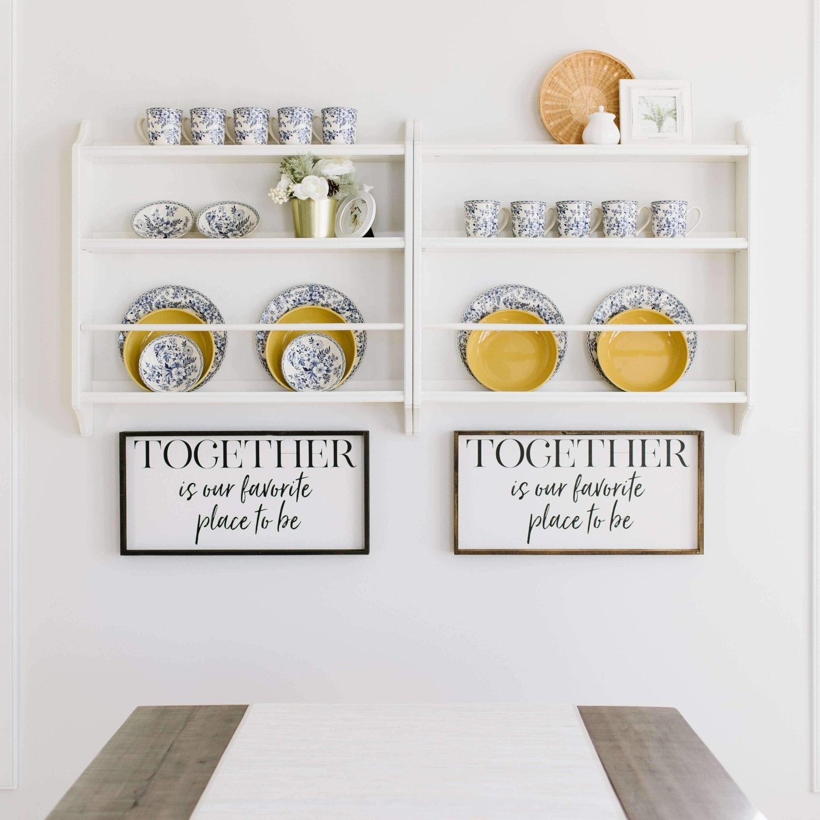 Together Is Our Favorite Place To Be Wood Sign - AURABAGS SHOP