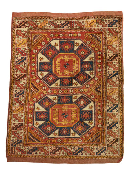 Turkish Ezine Rug | 4' 8" x 5' 11"