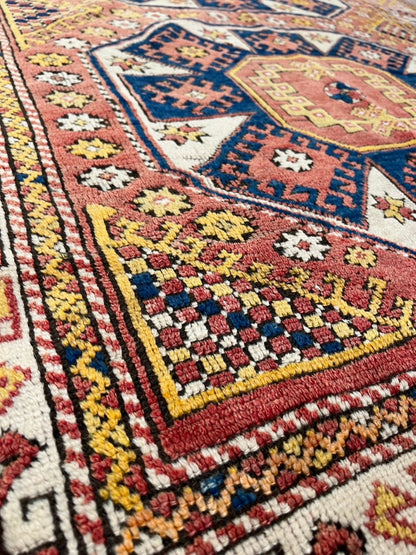 Turkish Ezine Rug | 4' 8" x 5' 11"
