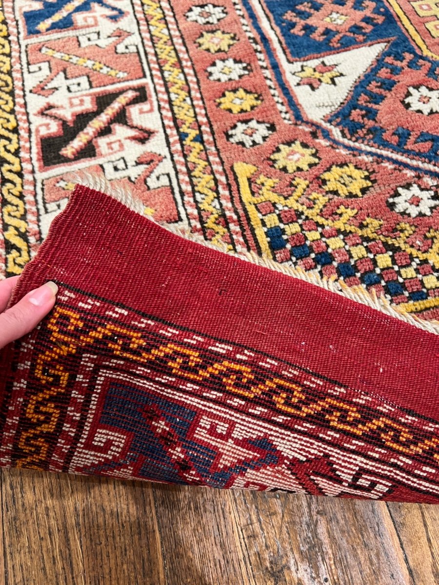 Turkish Ezine Rug | 4' 8" x 5' 11"