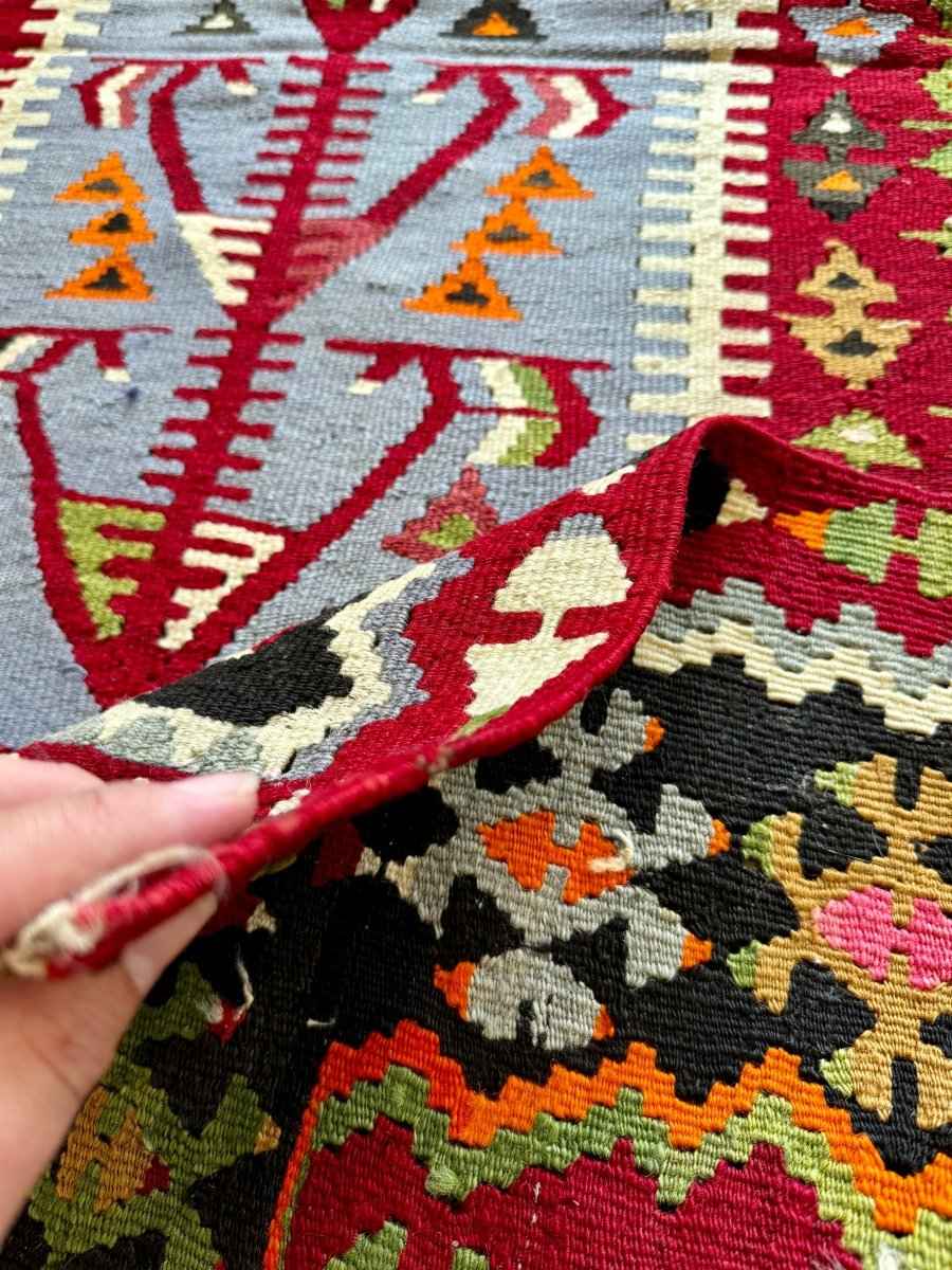 Turkish Uşak Eşme Kilim | 3' 3" x 6'