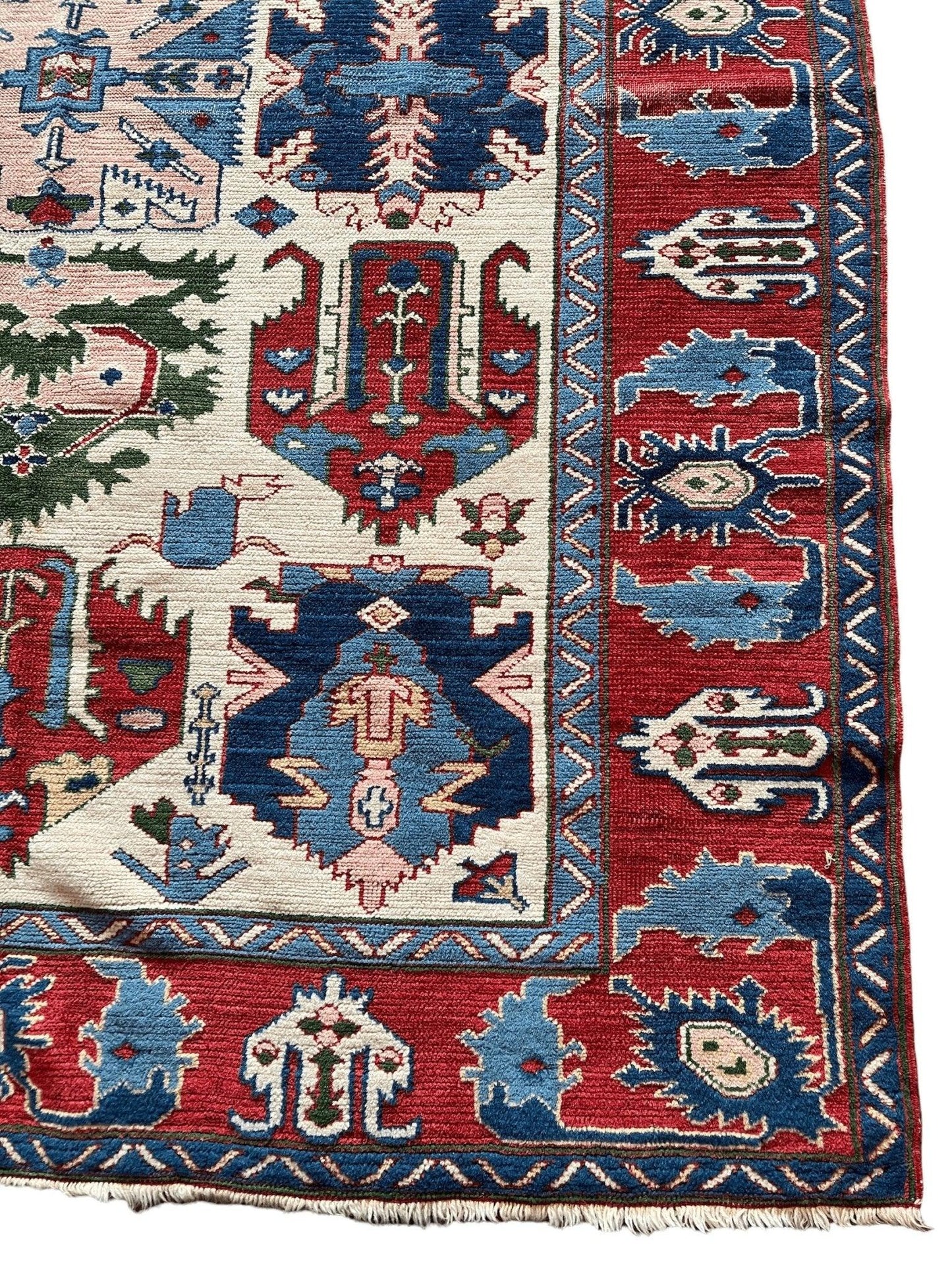 Turkish Wool Rug | 7’ 10” x 6”
