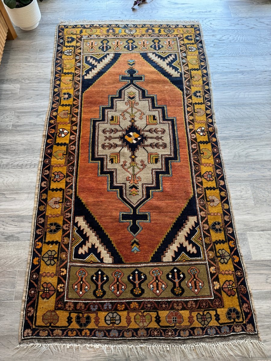 Turkish Yahyali Rug | 3' 3" x 6' 3"